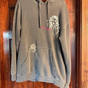 Sean Mendes Gray Graphic Tour Hoodie